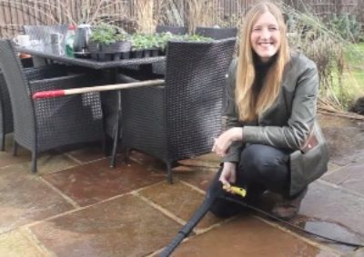 JANINE IS THE NEW FACE OF ARGOS GARDENING